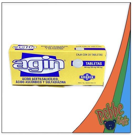 [4] AGIN C/20 TABLETAS