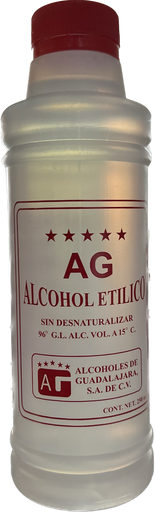 [376] ALCOHOL PURO AG 250ml.  PIEZA