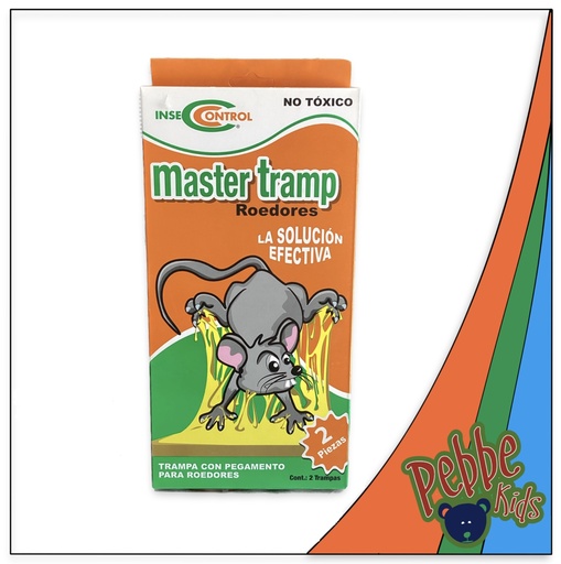 [1402] ATRAPA RATAS GRANDE MASTER C/2