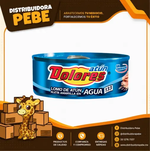 [1948] ATUN DOLORES AGUA 133gr. PIEZA