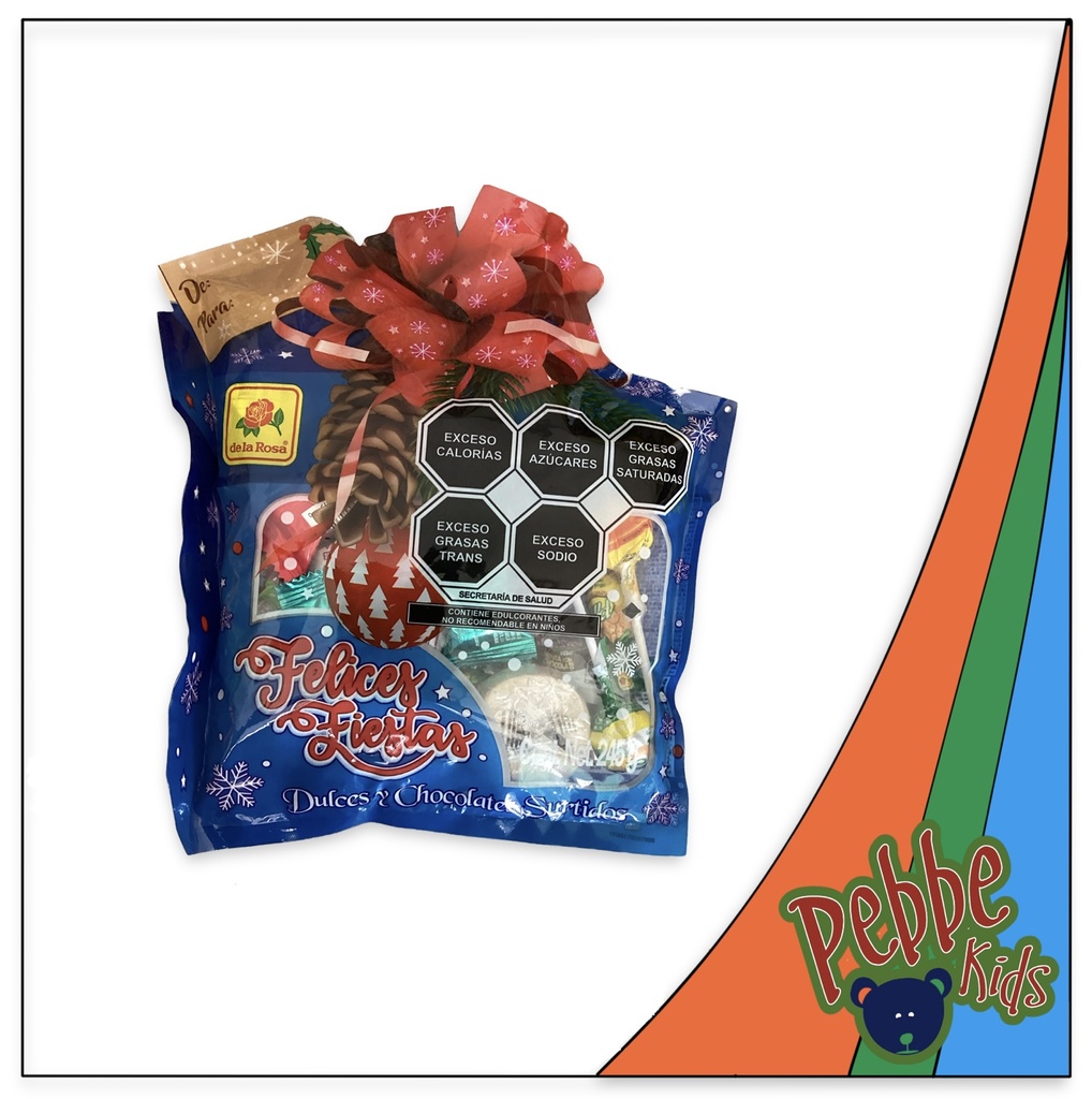 BOLO REGALO NAVIDEÑO DE LA ROSA 245gr.