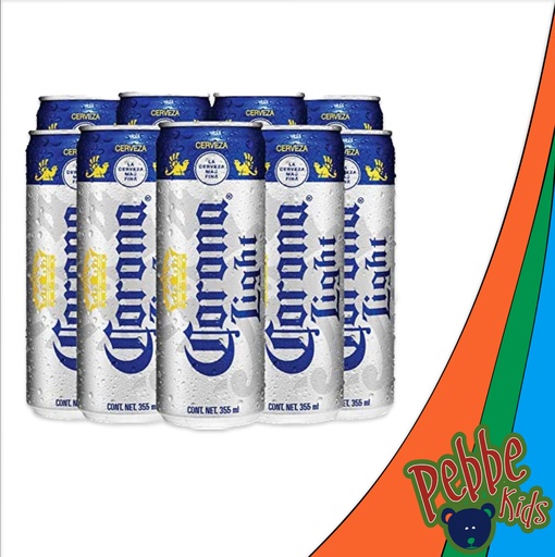 [183] CERVEZA CORONA LIGHT 355ml. C/24