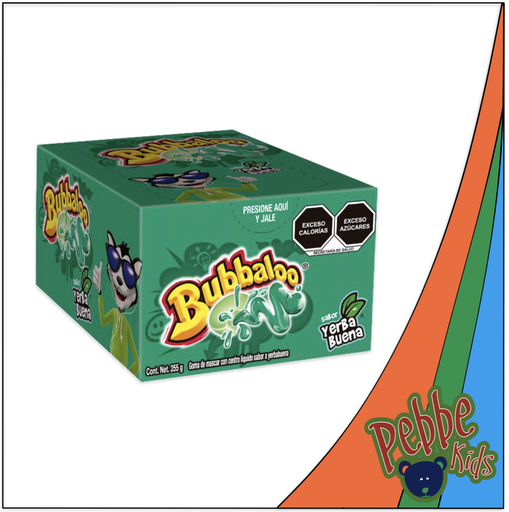 [209] CHICLE BUBBALOO YERBABUENA C/47