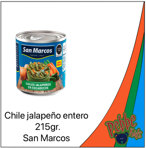 [672] CHILE ENTERO 215gr. SAN MARCOS