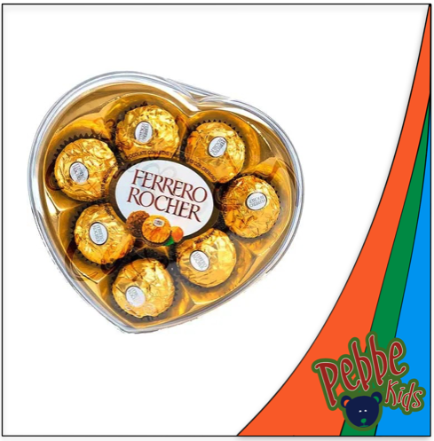 [1420] CHOCOLATE FERRERO CORAZON GRANDE C/8