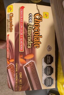 [171] CHOCOLATE SUIZO C/ALMENDRA DE LA ROSA C/16