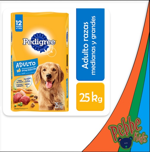 [532] CROQUETA PEDIGREE ADULTO 25kg. PRESENTACIÓN VIEJA