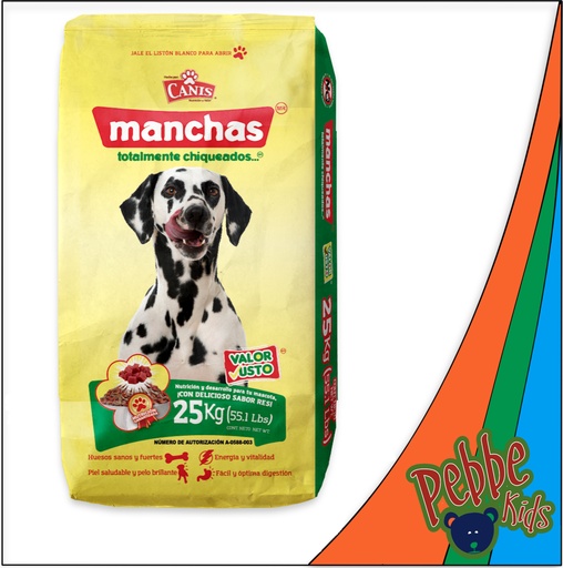 [671] CROQUETAS MANCHAS 25kg.