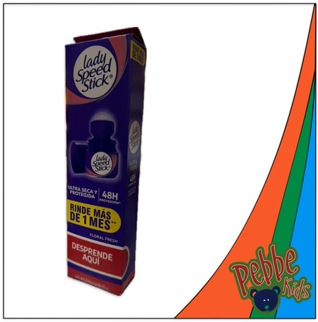 [2789] DES. LADY SPEED ROLL-ON DAMA EXHIBIDOR 30ml. C/6 