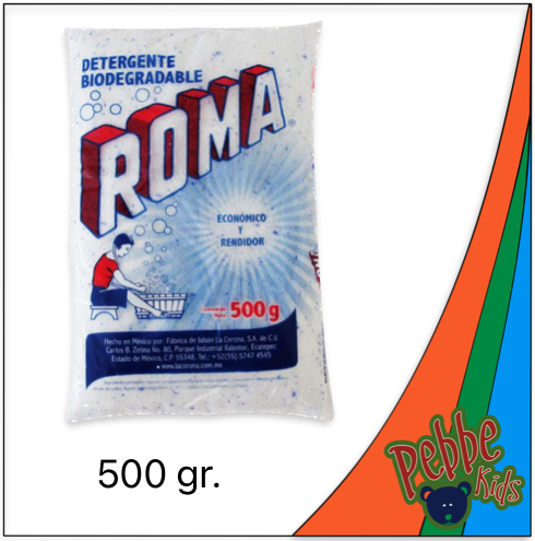 [594] DETERG. ROMA 500gr. PIEZA