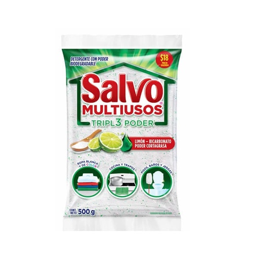 [1412] DETERG. SALVO MULTIUSOS 500gr.