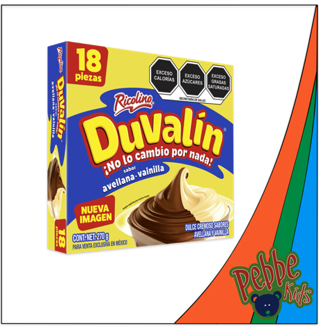 [821] DUVALIN BISABOR AVELLANA-VAINILLA C/18
