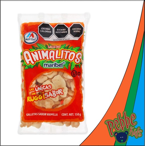 [804] GALLETA ANIMALITO 150gr. MARIBEL C/24