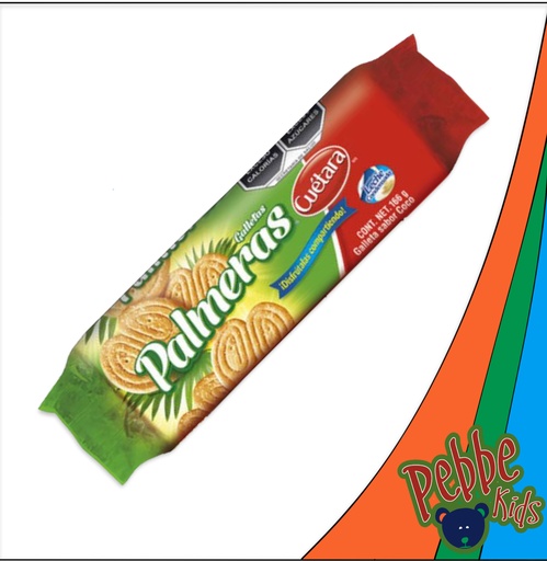 [802] GALLETA PALMERA 166gr. C/20