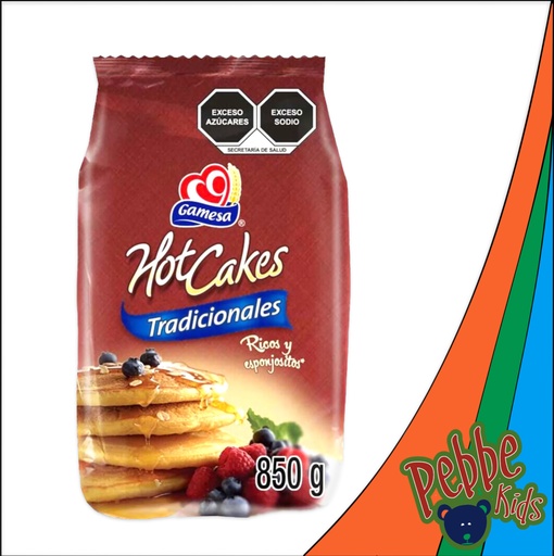 [682] HARINA HOT CAKES GAMESA 800gr.