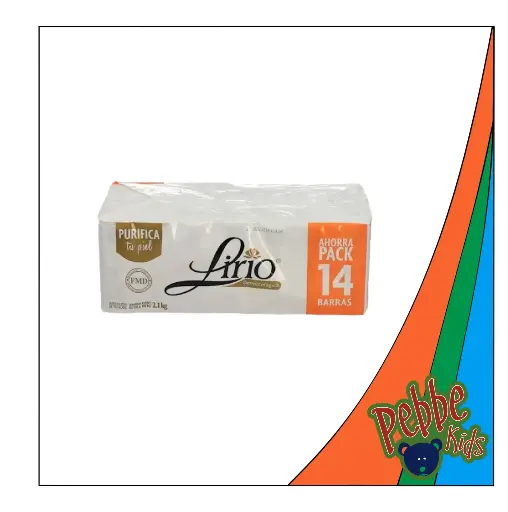[448] JABÓN LIRIO 150gr. DERMATOLOGICO (14 PACK)