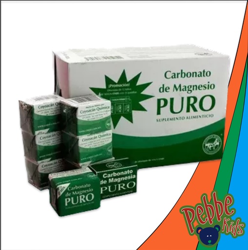 [91] CARBONATO DE MAGNESIO (MAGNESIA DE TERRON) 4gr. C/24