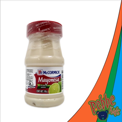 [608] MAYONESA ROJA #4 MCCORMICK 105gr.