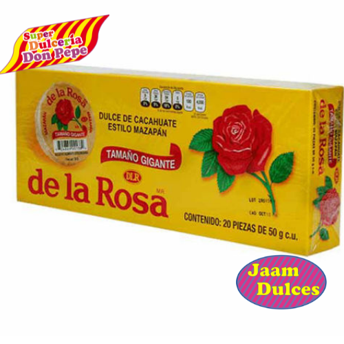 [1718] MAZAPAN GIGANTE DE LA ROSA C/20
