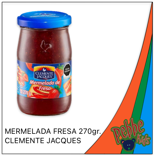 [703] MERMELADA CLEMENTE JACQUES 270gr.