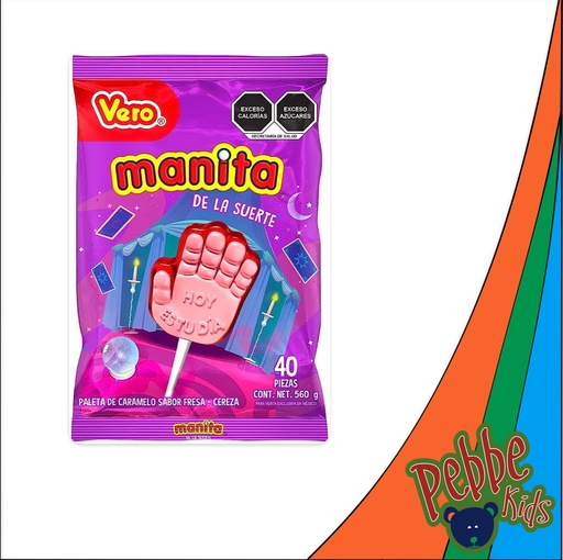 [525] PALETA MANITA C/40 