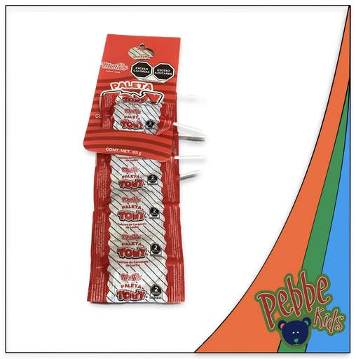[692] PALETA TOMY TIRA C/10