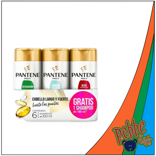 [1042] PAQ. SHAMPOO PANTENE 100ml. C/6