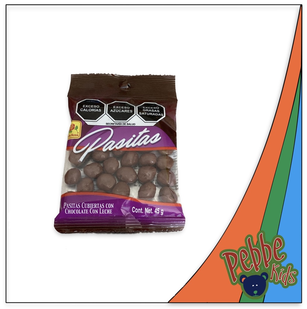 PASITAS CON CHOCOLATE DE LA ROSA 45gr.