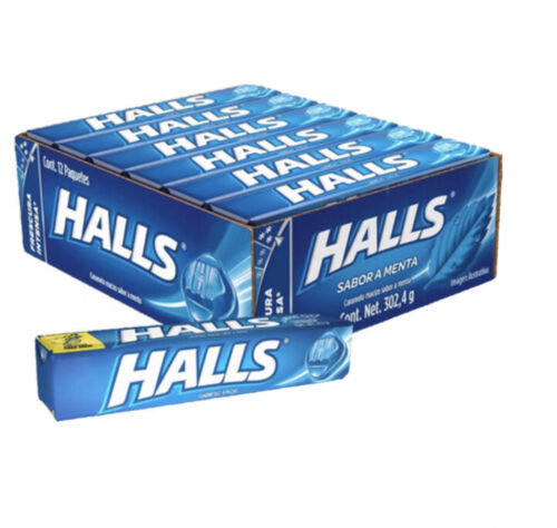 [909] PASTILLA HALLS MENTA C/12 