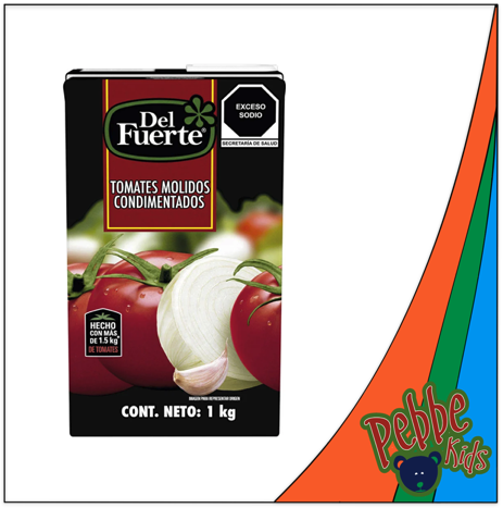 [163] PURE DE TOMATE DEL FUERTE 1kg.