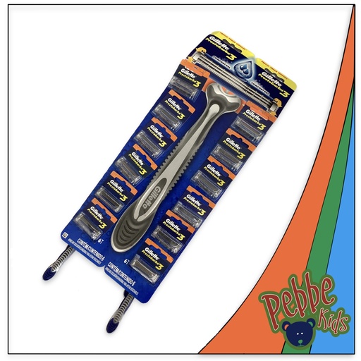 [57] RASTRILLO PRESTOBARBA 3 HOJAS C/12