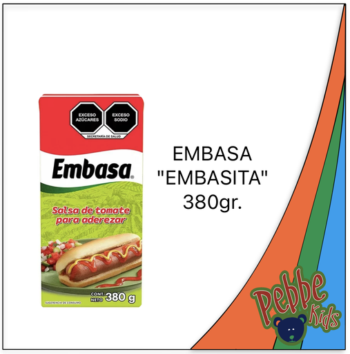 [736] SALSA CATSUP EMBASITA 380gr.