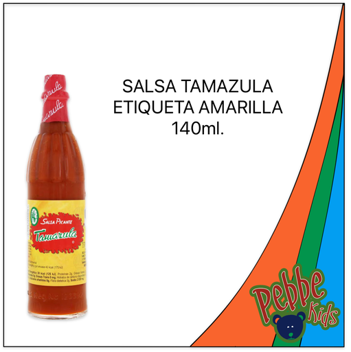[675] SALSA TAMAZULA ETIQUETA AMARILLA 140ml.