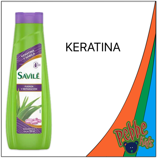 [1570] SHAMPOO SAVILE 700ml. KERATINA