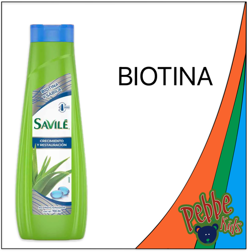 [1568] SHAMPOO SAVILE 700ml. BIOTINA