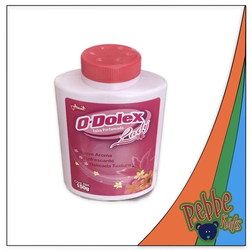 [777] TALCO ODOLEX LADY ROSA 150gr. CHICO