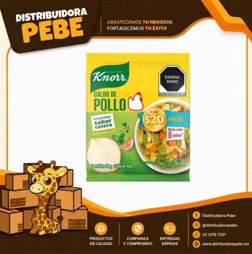 [754] KNORR SUIZA SOBRE 88gr. C/6