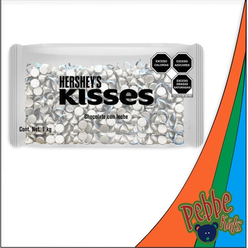 [1370] CHOCOLATE KISSES LECHE 1kg.