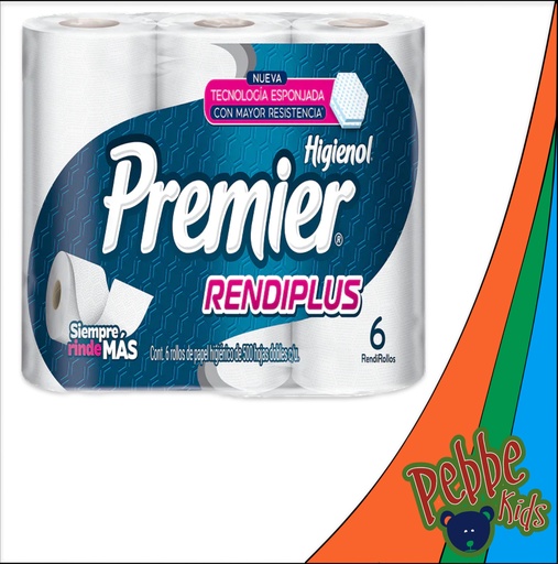 [1590] PAPEL HIG. PREMIER RENDIPLUS 500H C/6/6