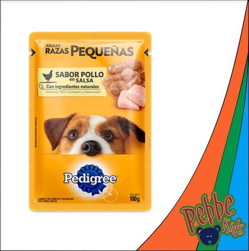 [2058] PEDIGREE SOBRE RAZAS PEQUEÑAS POLLO C/12
