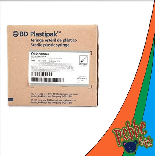 [302485] JERINGA 1ml. GRIS TUBERCULINA C/100 (27G x 13mm.)