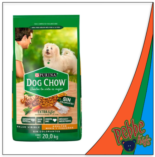 [1019] CROQUETA DOG CHOW ADULTO RAZA PEQUEÑA 20kg.
