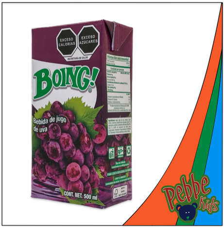[381] JUGO BOING UVA 500ml. PIEZA