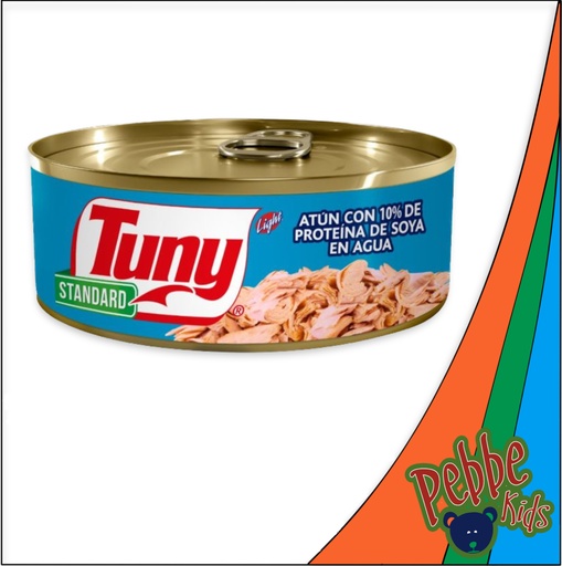 [2589] ATUN TUNY AGUA CON SOYA (AZUL) 130gr. PIEZA