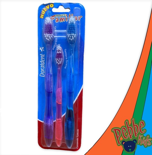 [9066] DESC_CEPILLO DORALDENT PAQUETE FAMILIAR C/3