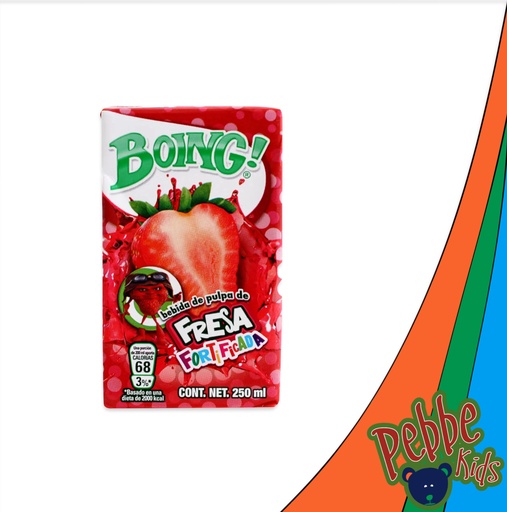 [390] JUGO BOING FRESA 250ml. PIEZA