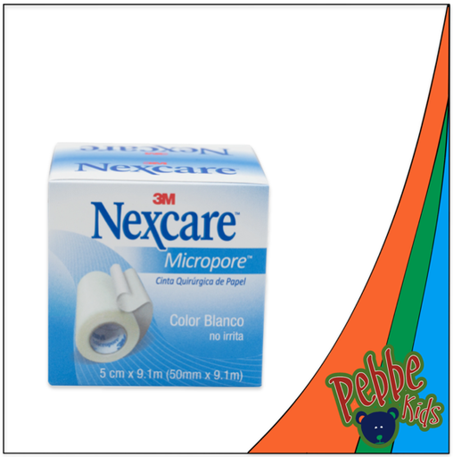 [1591] CINTA NEXCARE 2" BLANCA (5cm.) C/5