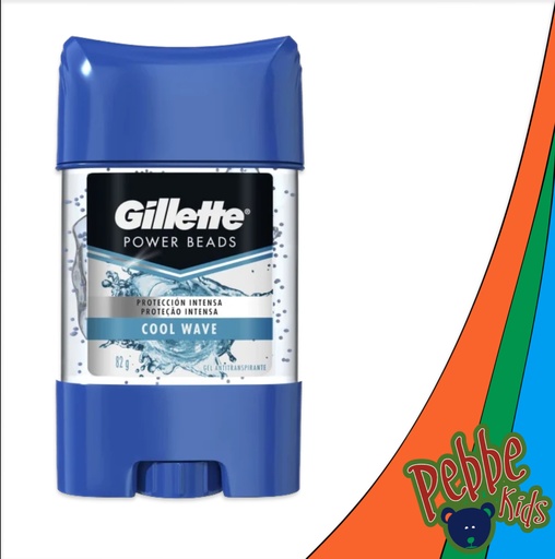 [289] DES. GILLETTE ANTITRANSPIRANTE EN GEL COOL WAVE 82gr.   