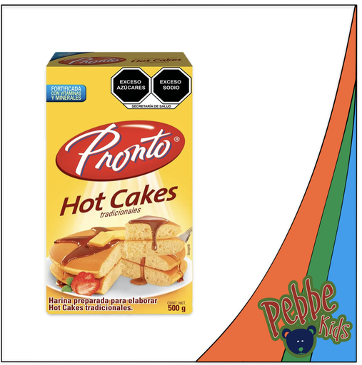[1702] HARINA HOT CAKES PRONTO 500gr. 