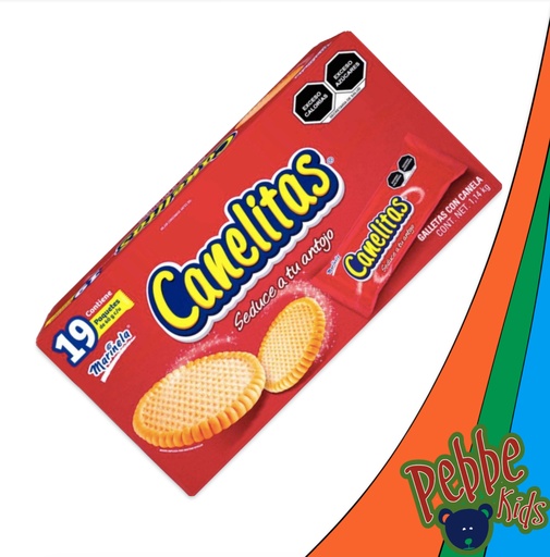 [624] GALLETAS CANELITAS MARINELA 60gr. C/19